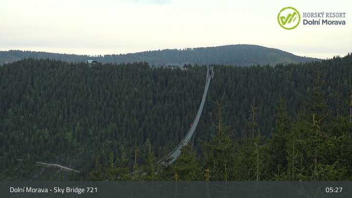 Archiv Foto Webcam Dolni Morava - U Slona Sesselbahn