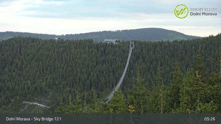 Archiv Foto Webcam Dolni Morava - U Slona Sesselbahn