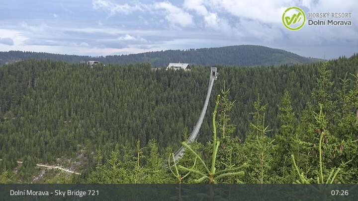 Archived image Webcam Dolni Morava - U Slona Chairlift