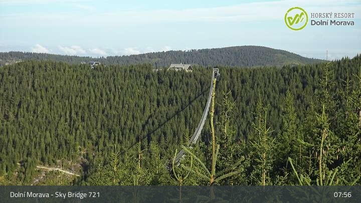 Archiv Foto Webcam Dolni Morava - U Slona Sesselbahn