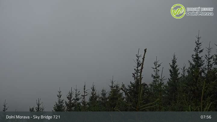 Archiv Foto Webcam Dolni Morava - U Slona Sesselbahn