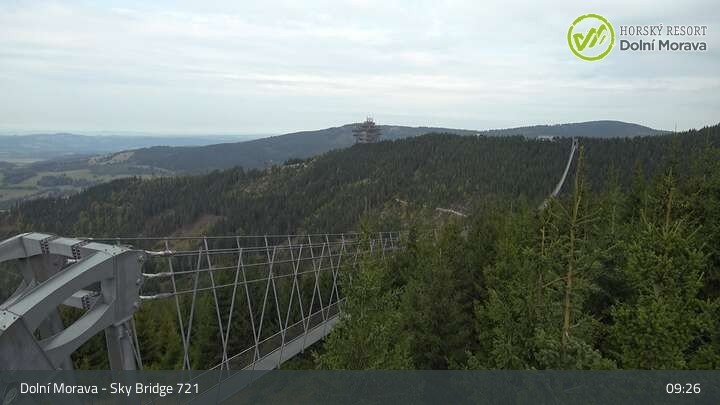 Archiv Foto Webcam Dolni Morava - U Slona Sesselbahn
