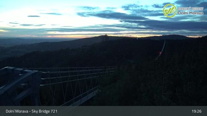 Archiv Foto Webcam Dolni Morava - U Slona Sesselbahn