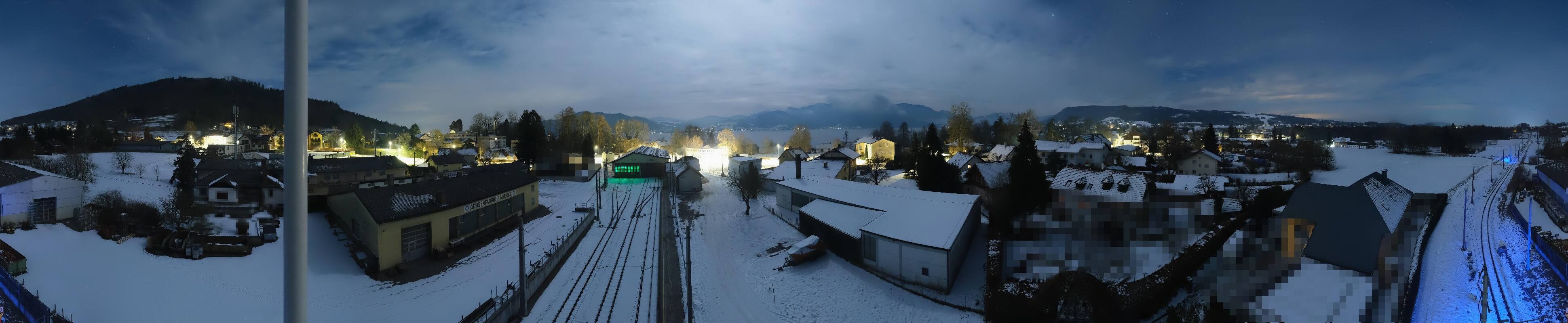 Archiv Foto Webcam Bahnhof am Attersee