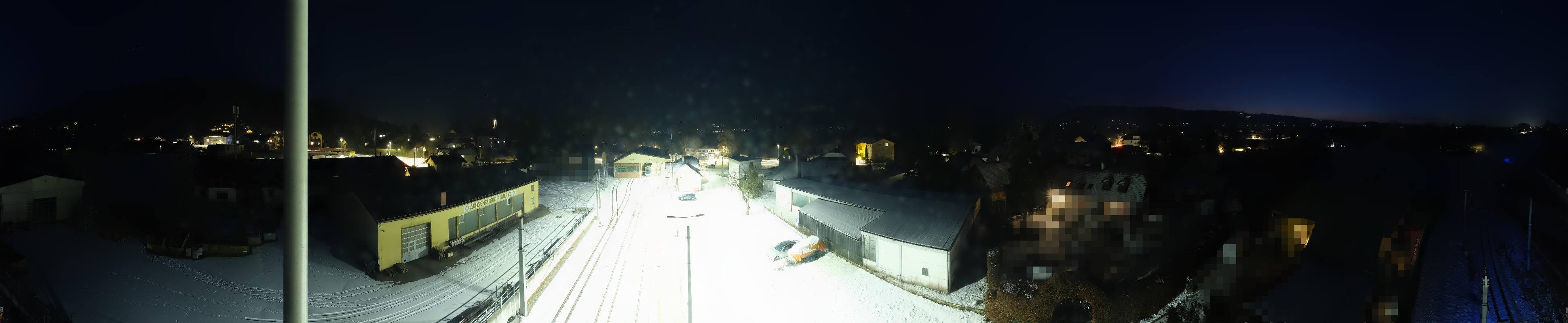 Archiv Foto Webcam Bahnhof am Attersee