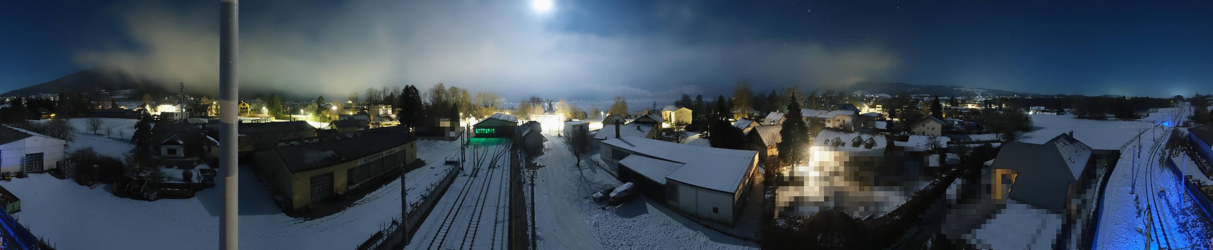 Archiv Foto Webcam Bahnhof am Attersee