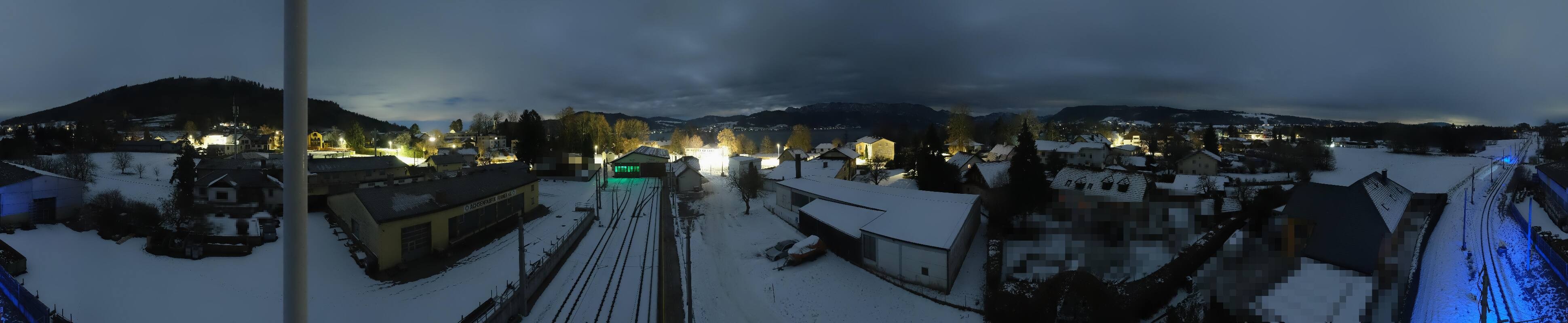 Archiv Foto Webcam Bahnhof am Attersee