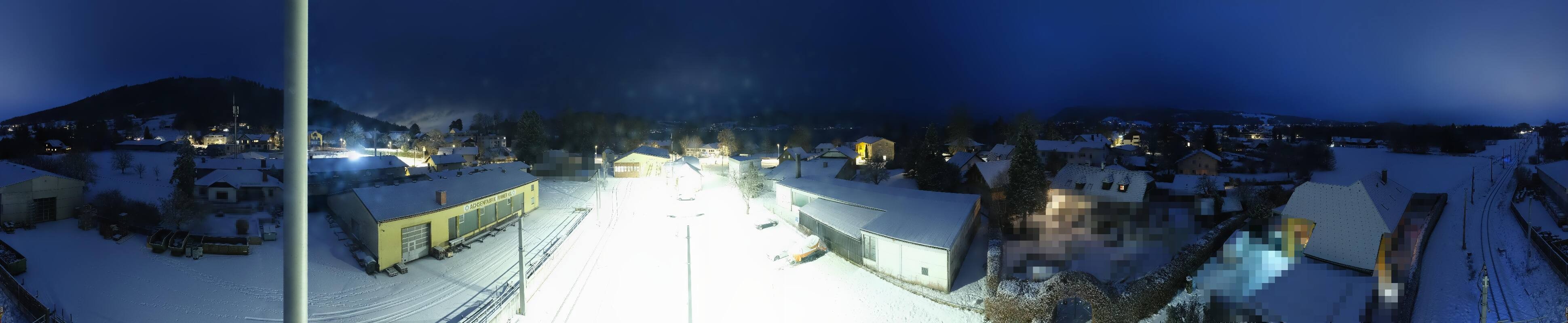 Archiv Foto Webcam Bahnhof am Attersee