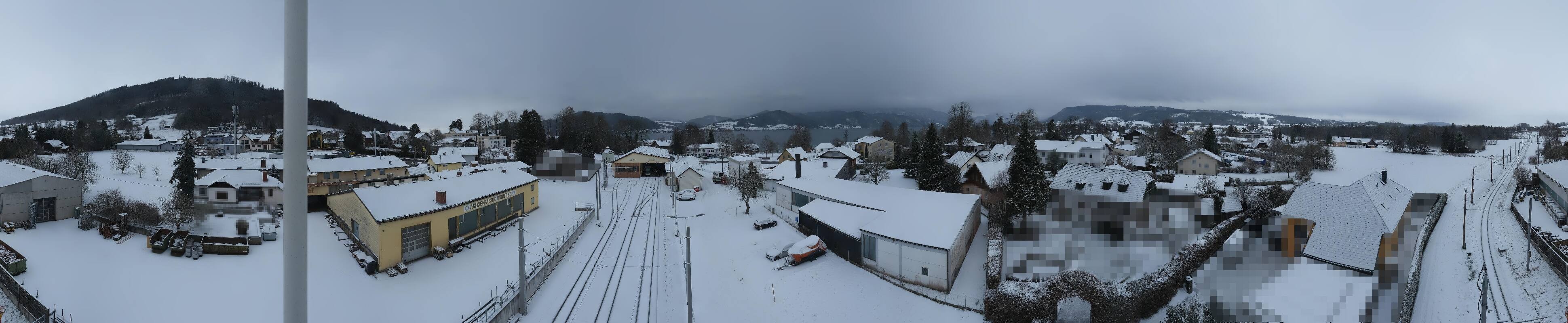 Archiv Foto Webcam Bahnhof am Attersee