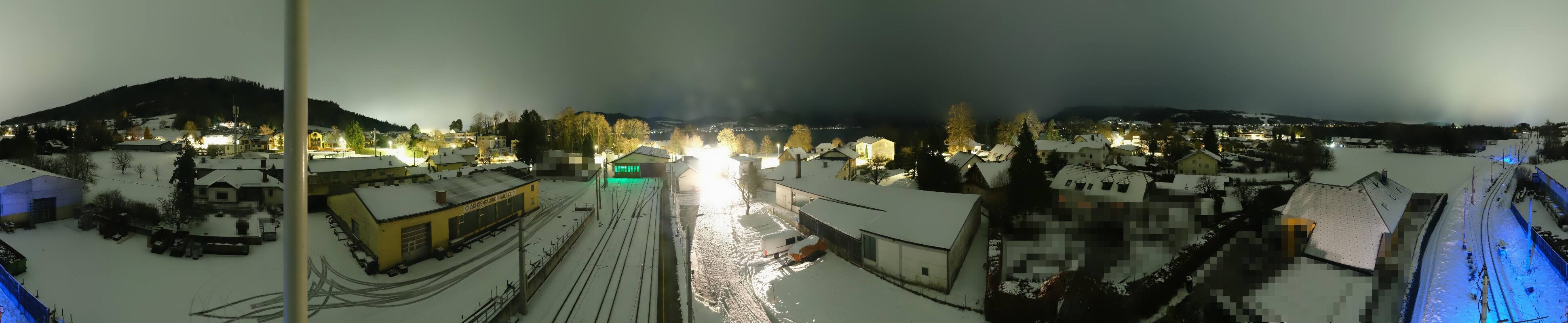 Archived image Webcam Train station at Attersee