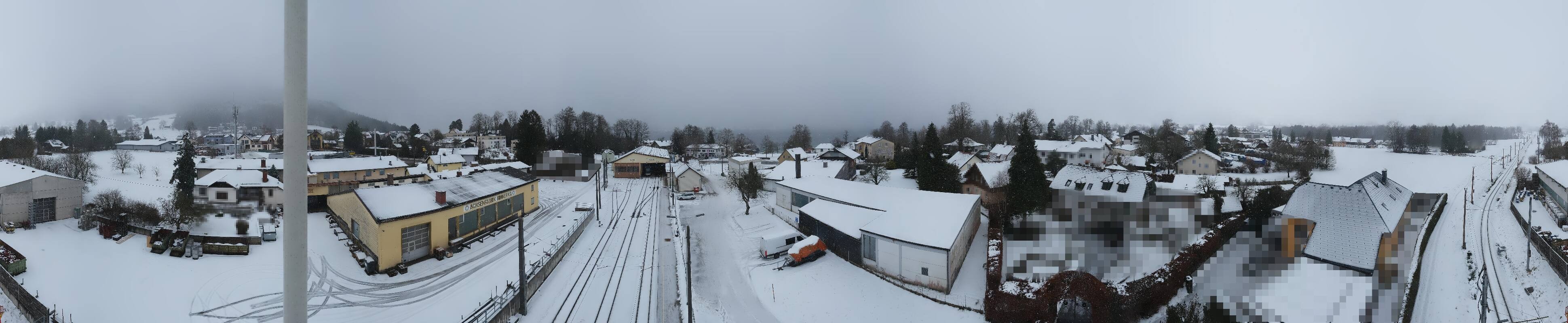 Archived image Webcam Train station at Attersee