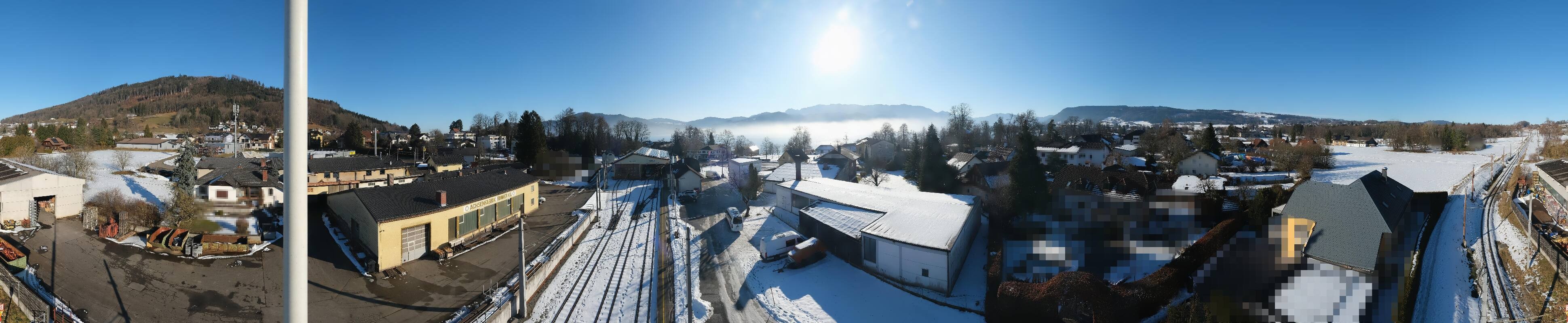 Archiv Foto Webcam Bahnhof am Attersee