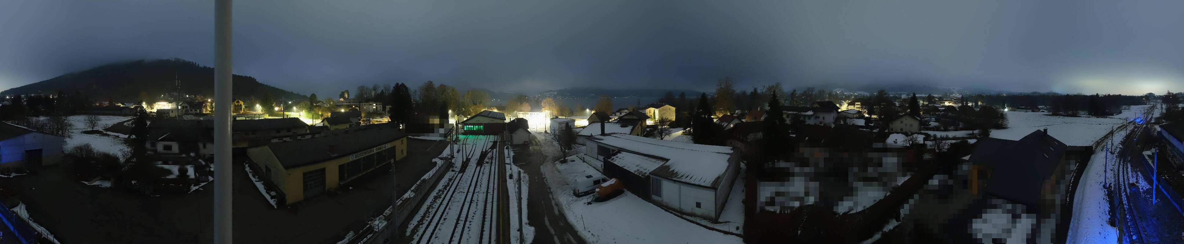 Archiv Foto Webcam Bahnhof am Attersee