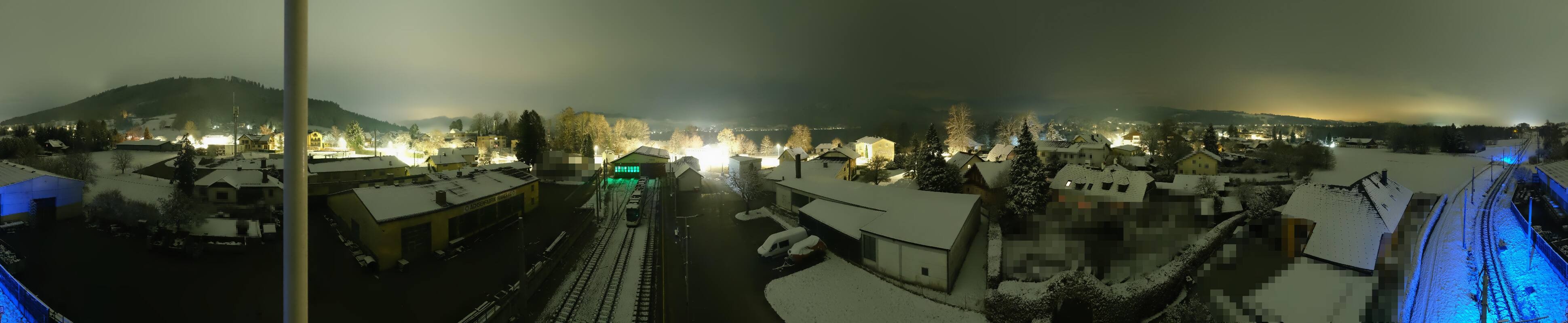 Archiv Foto Webcam Bahnhof am Attersee