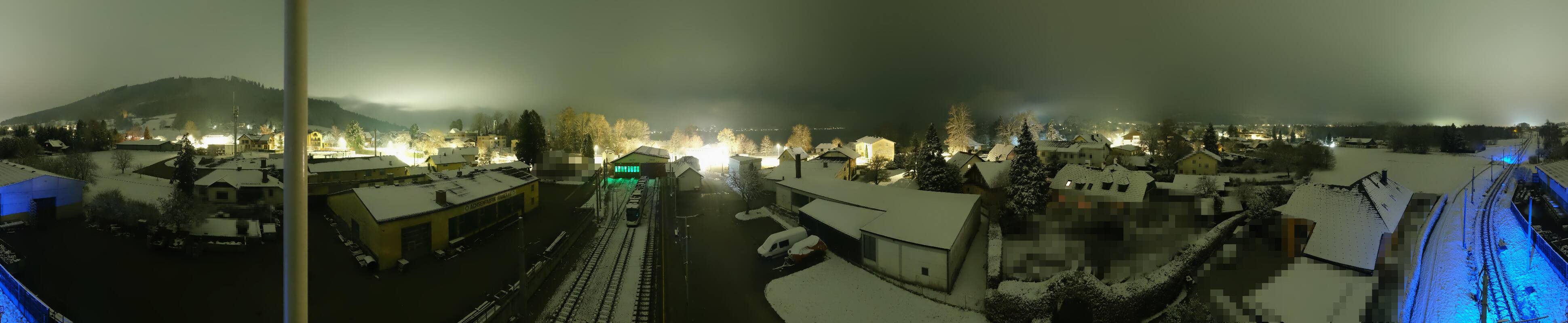 Archiv Foto Webcam Bahnhof am Attersee