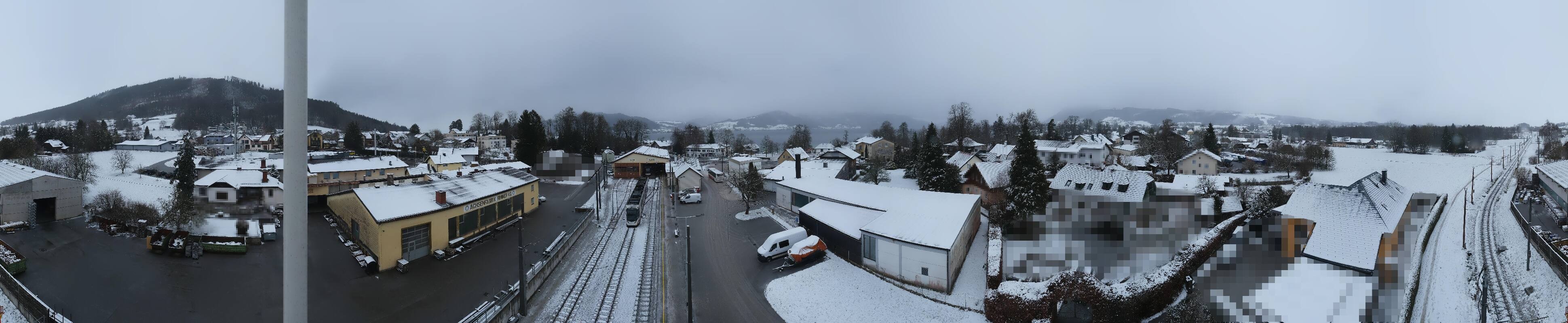 Archiv Foto Webcam Bahnhof am Attersee