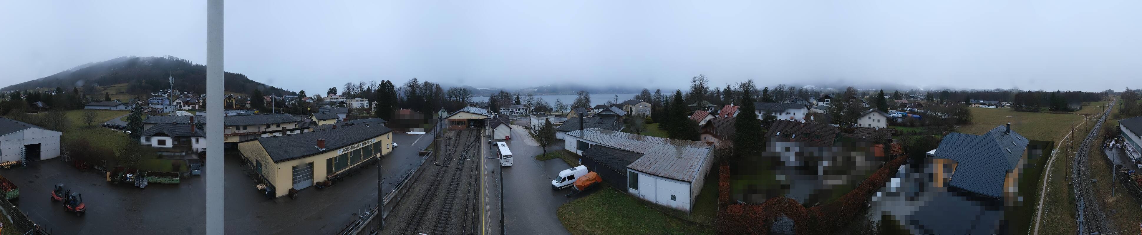 Archiv Foto Webcam Bahnhof am Attersee