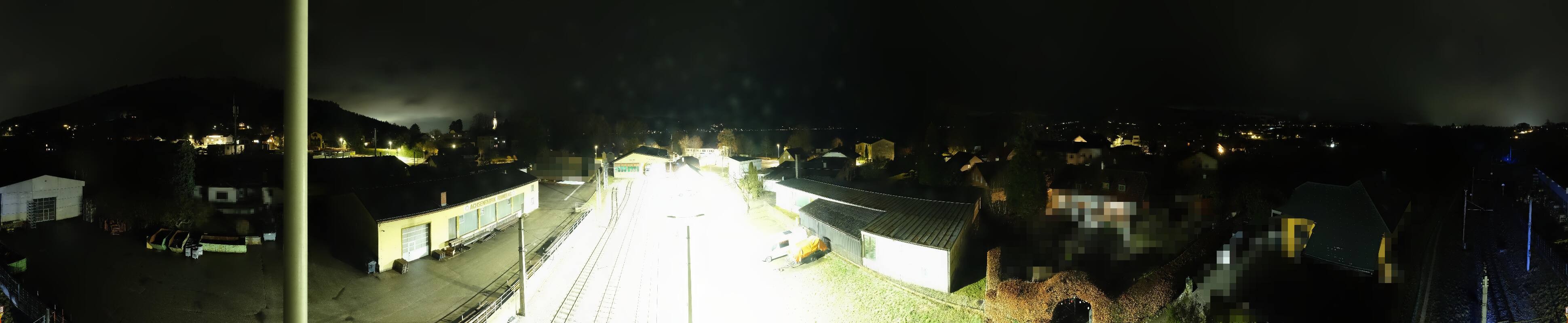 Archiv Foto Webcam Bahnhof am Attersee