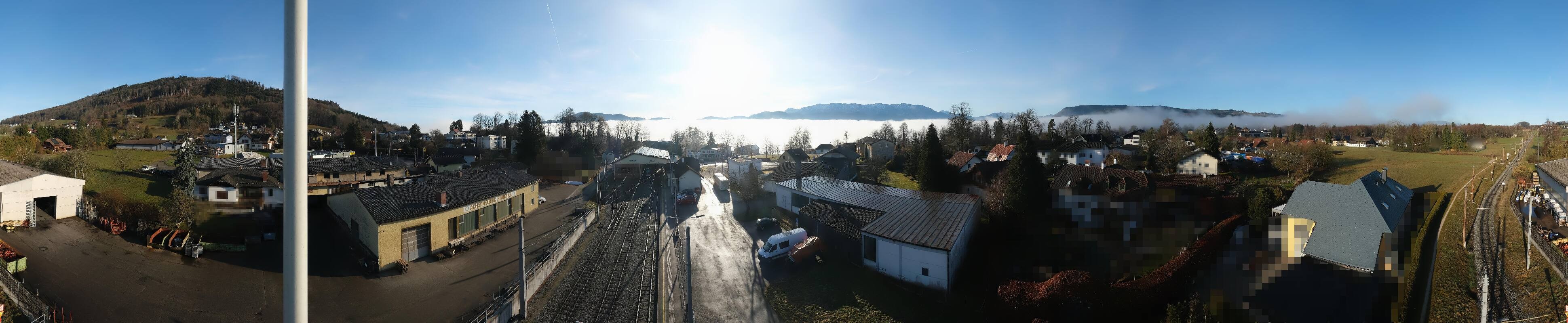 Archived image Webcam Train station at Attersee