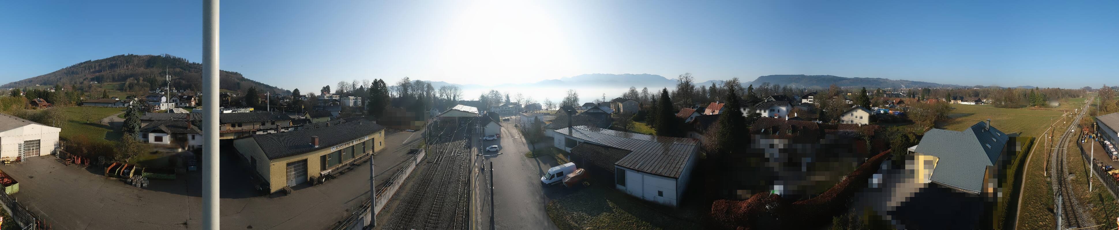 Archiv Foto Webcam Bahnhof am Attersee