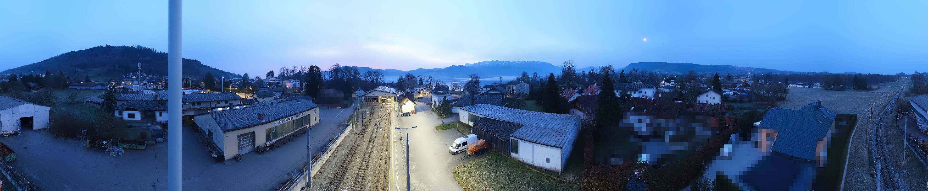 Archiv Foto Webcam Bahnhof am Attersee