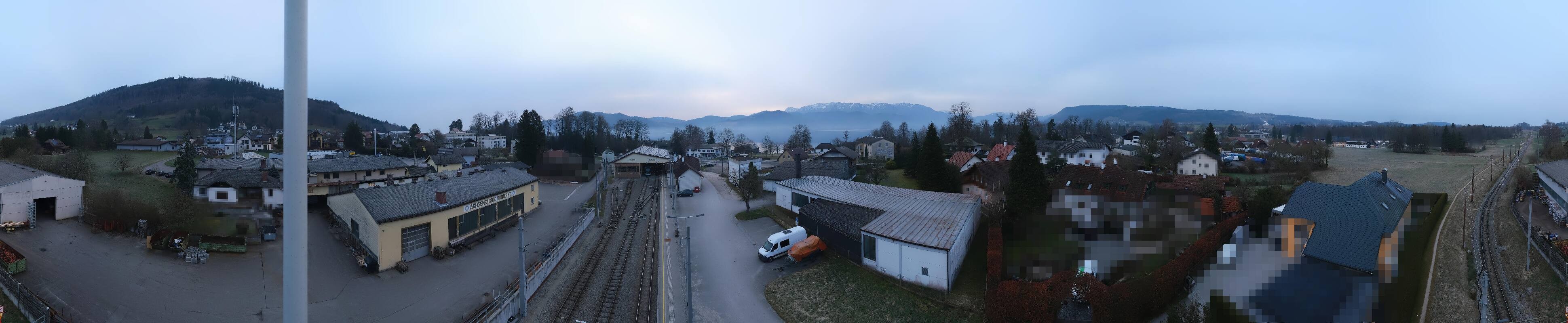 Archiv Foto Webcam Bahnhof am Attersee