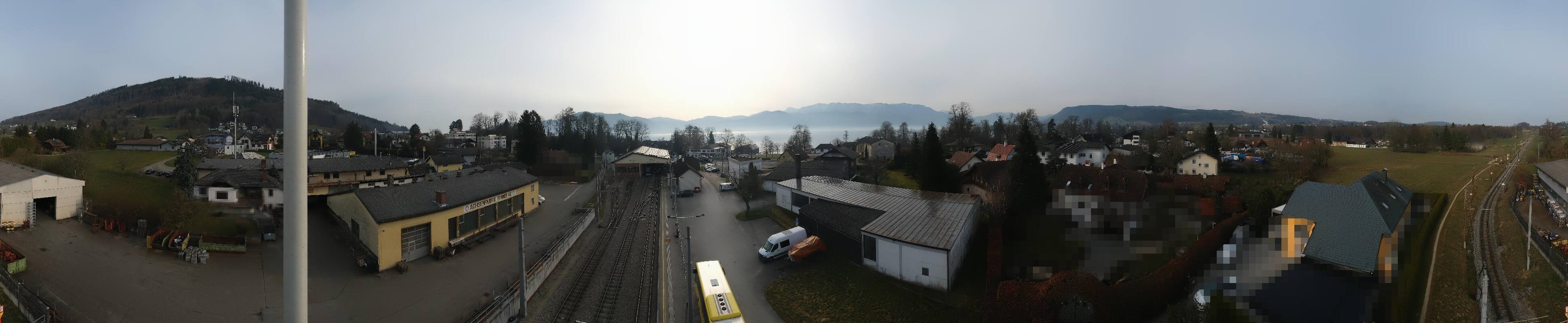 Archiv Foto Webcam Bahnhof am Attersee