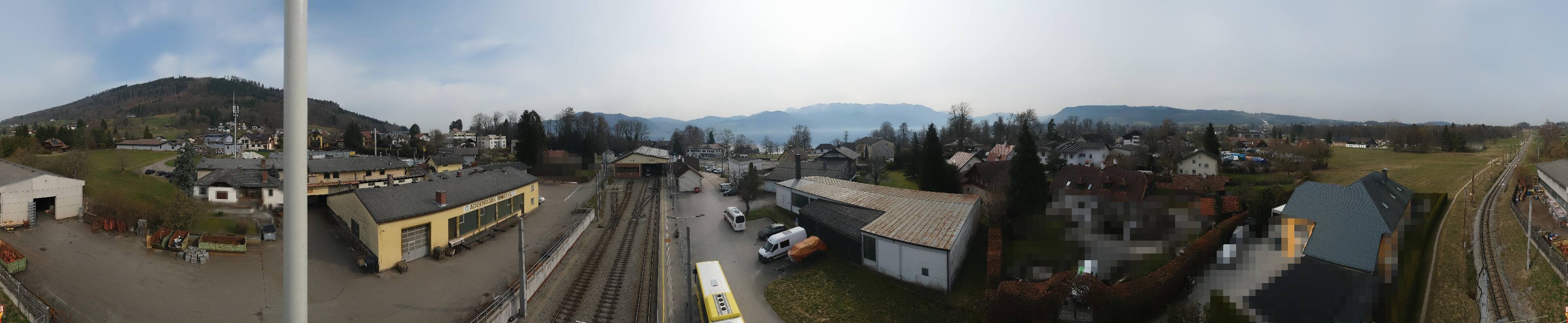 Archiv Foto Webcam Bahnhof am Attersee