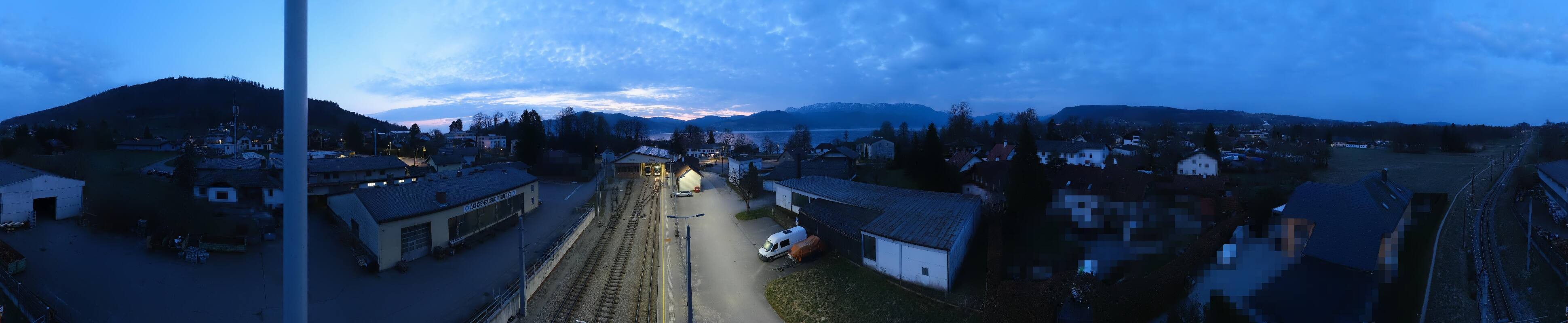 Archiv Foto Webcam Bahnhof am Attersee