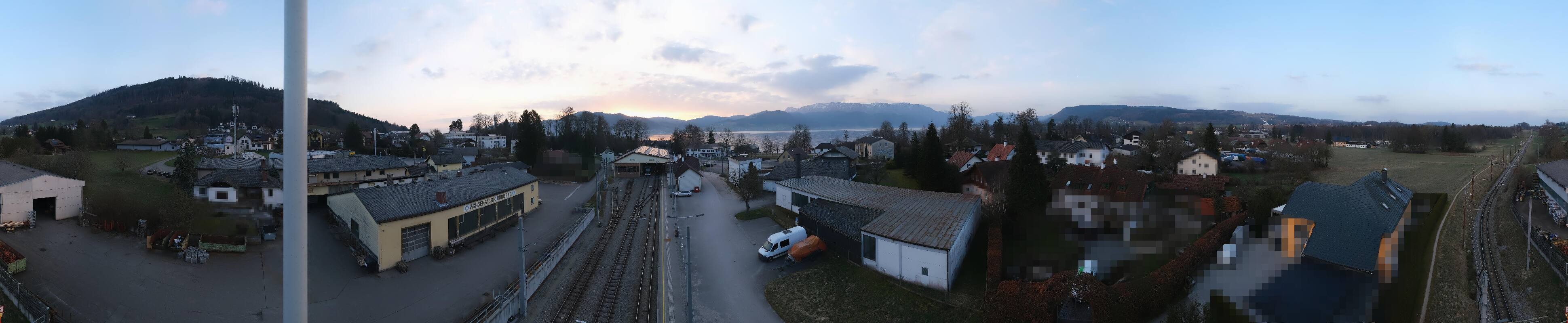 Archiv Foto Webcam Bahnhof am Attersee