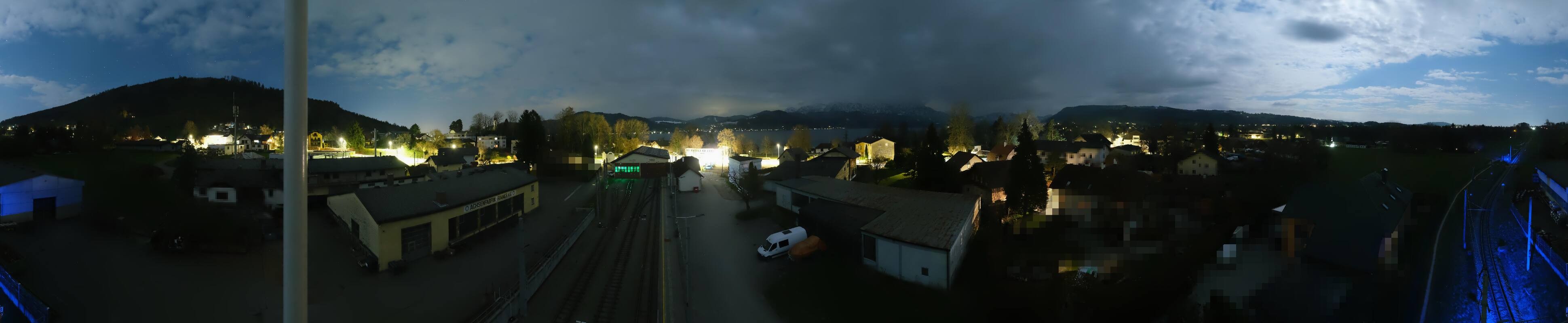 Archiv Foto Webcam Bahnhof am Attersee