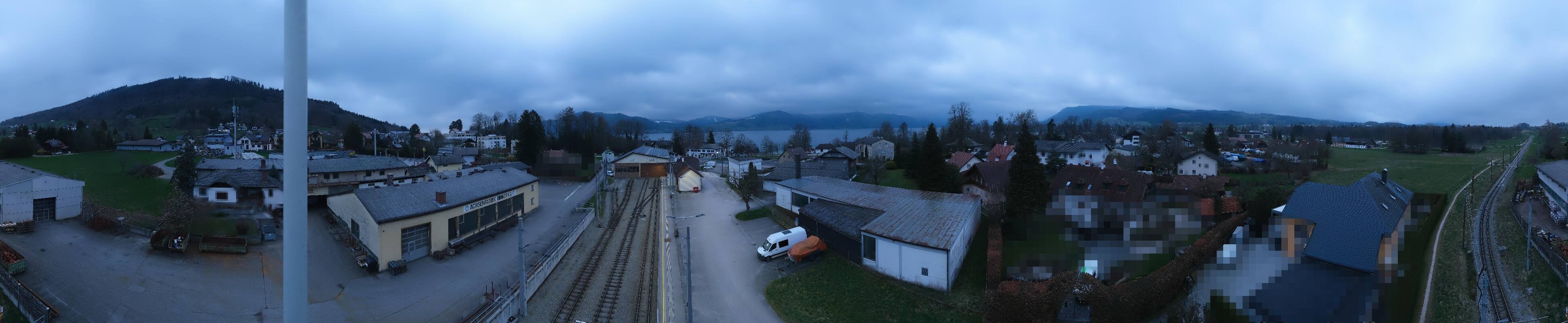Archiv Foto Webcam Bahnhof am Attersee