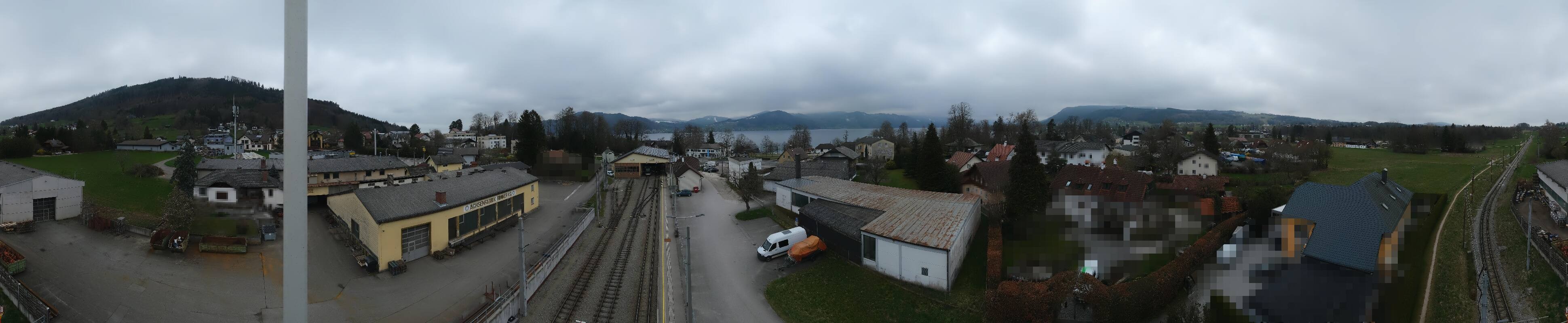 Archiv Foto Webcam Bahnhof am Attersee
