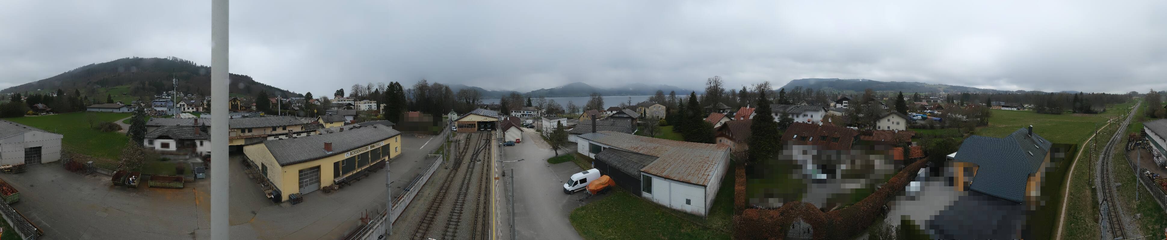 Archiv Foto Webcam Bahnhof am Attersee