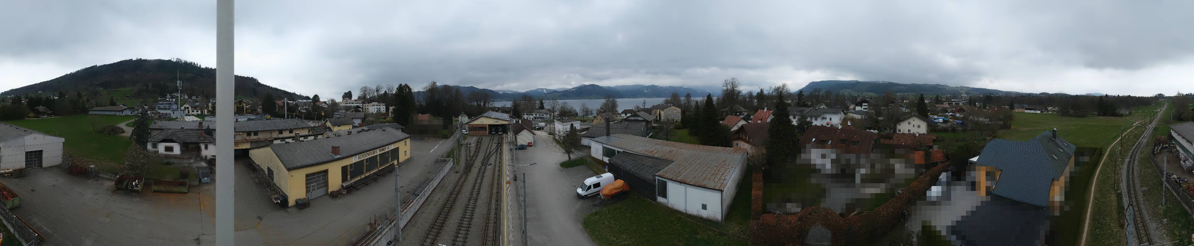 Archiv Foto Webcam Bahnhof am Attersee