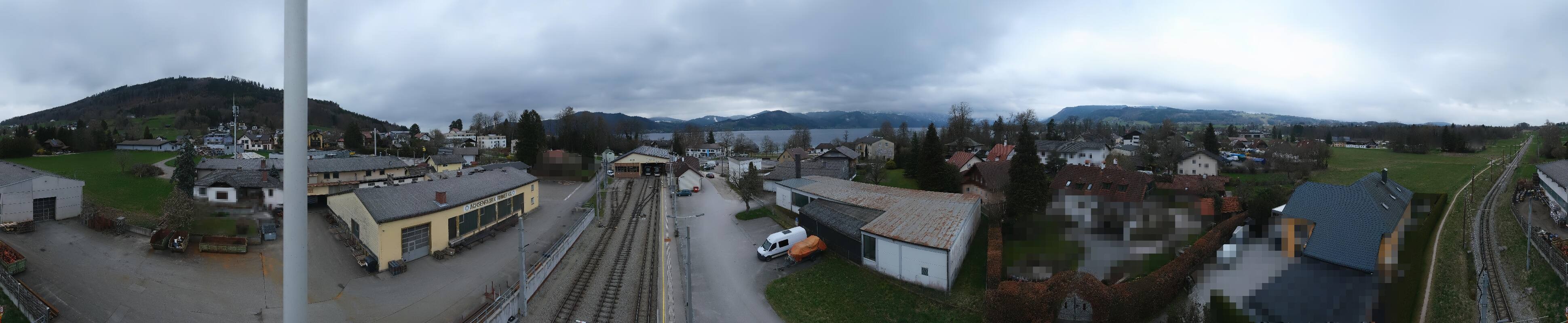 Archiv Foto Webcam Bahnhof am Attersee