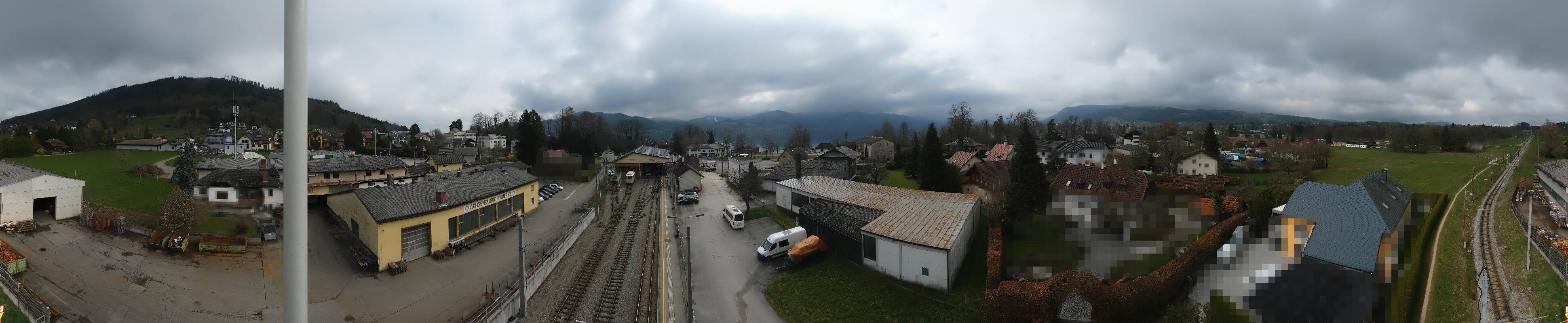 Archived image Webcam Train station at Attersee