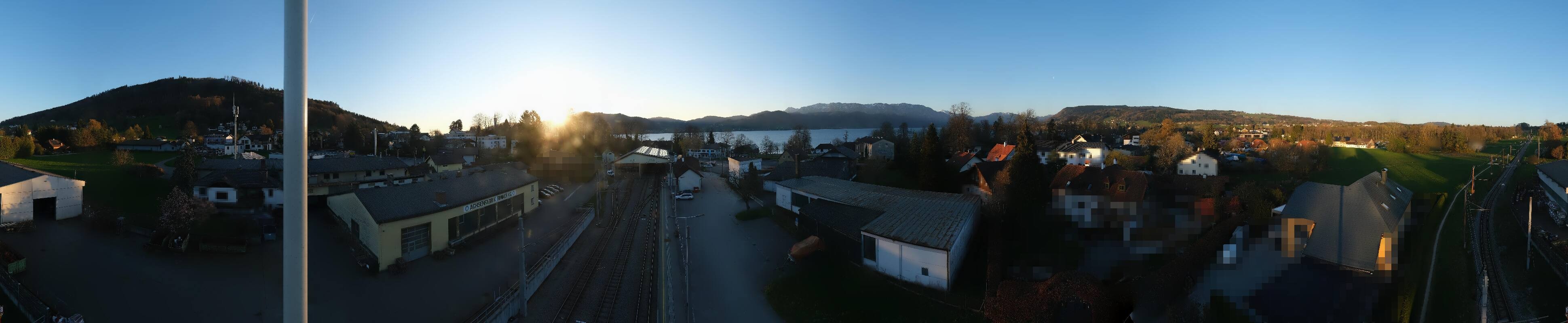 Archiv Foto Webcam Bahnhof am Attersee