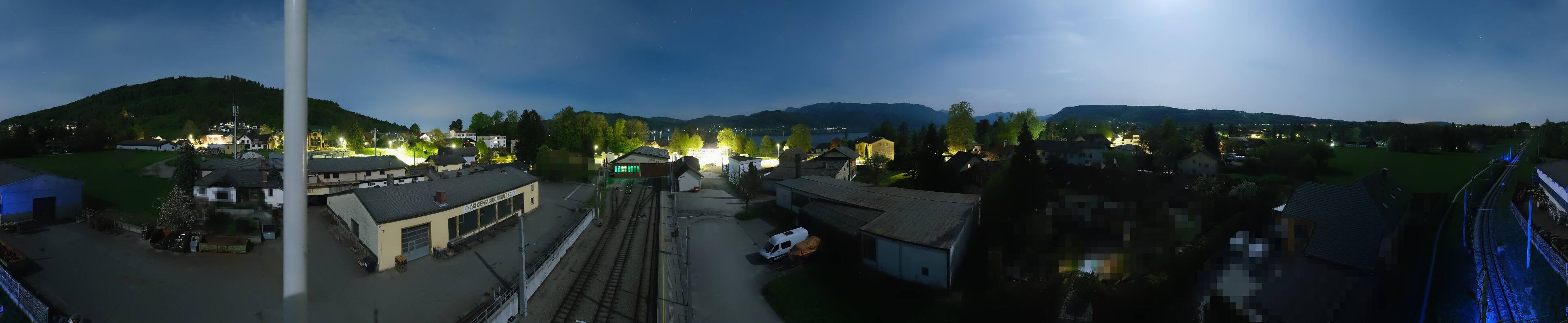 Archiv Foto Webcam Bahnhof am Attersee
