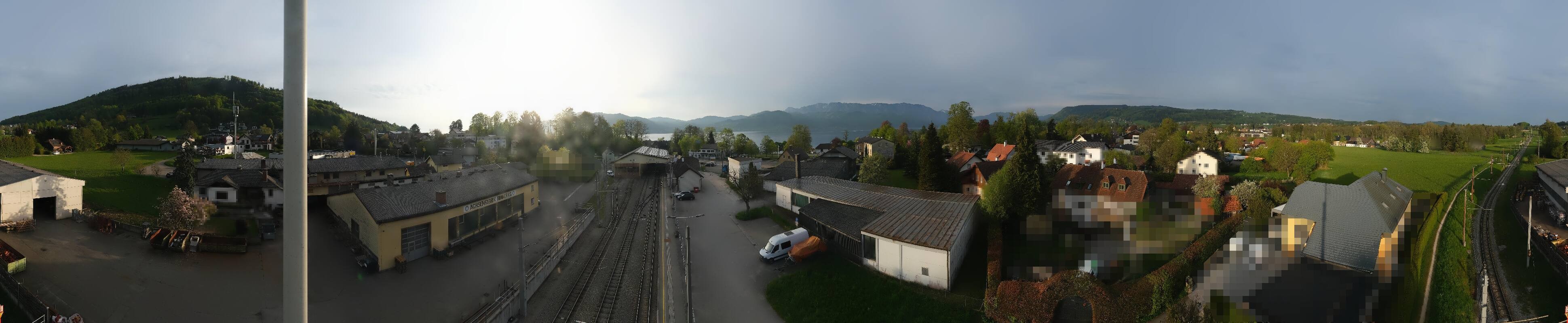 Archiv Foto Webcam Bahnhof am Attersee
