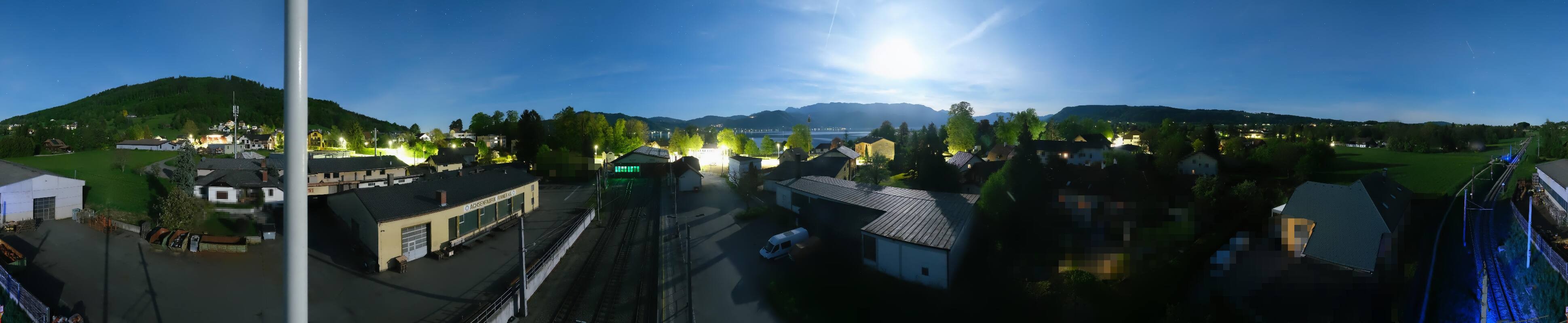 Archiv Foto Webcam Bahnhof am Attersee