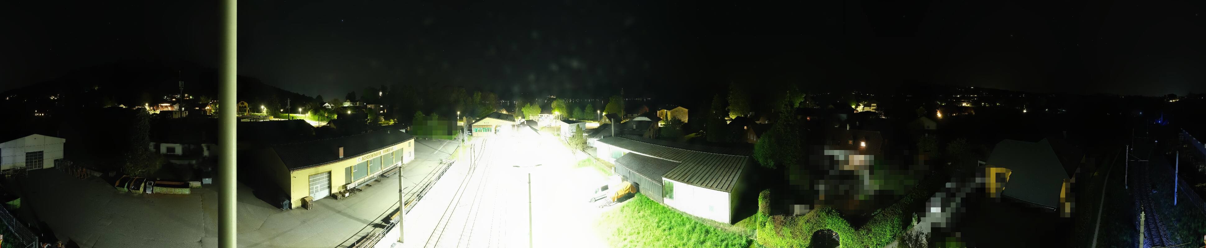 Archived image Webcam Train station at Attersee