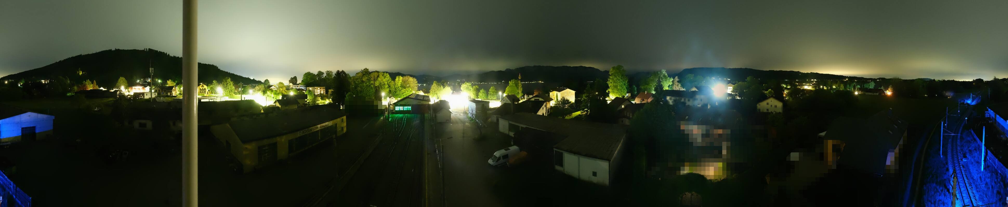 Archiv Foto Webcam Bahnhof am Attersee