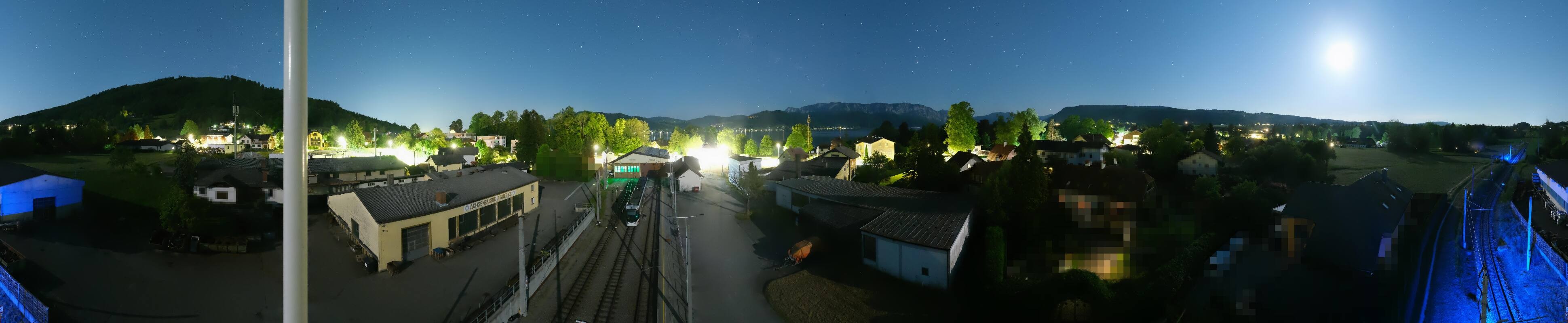 Archiv Foto Webcam Bahnhof am Attersee