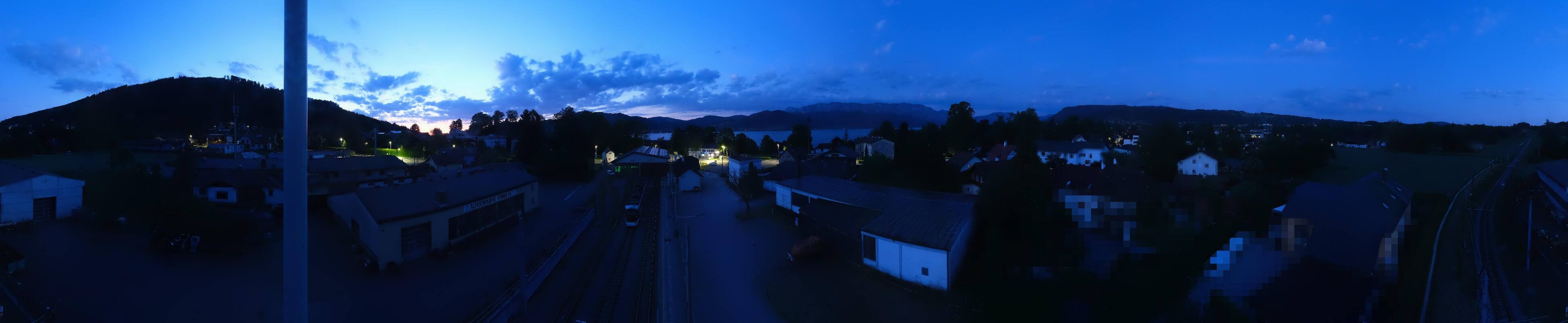 Archiv Foto Webcam Bahnhof am Attersee