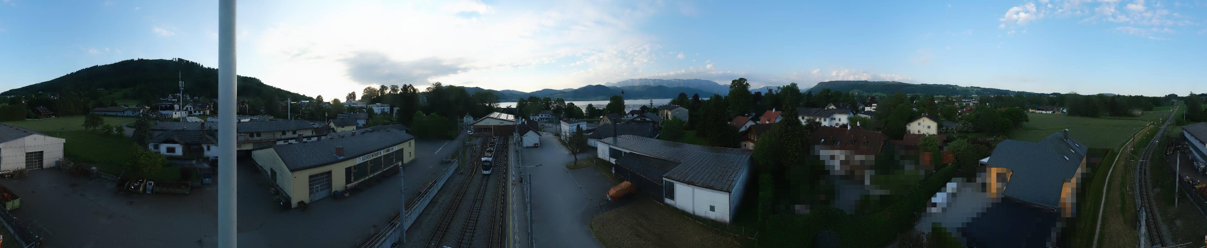 Archiv Foto Webcam Bahnhof am Attersee