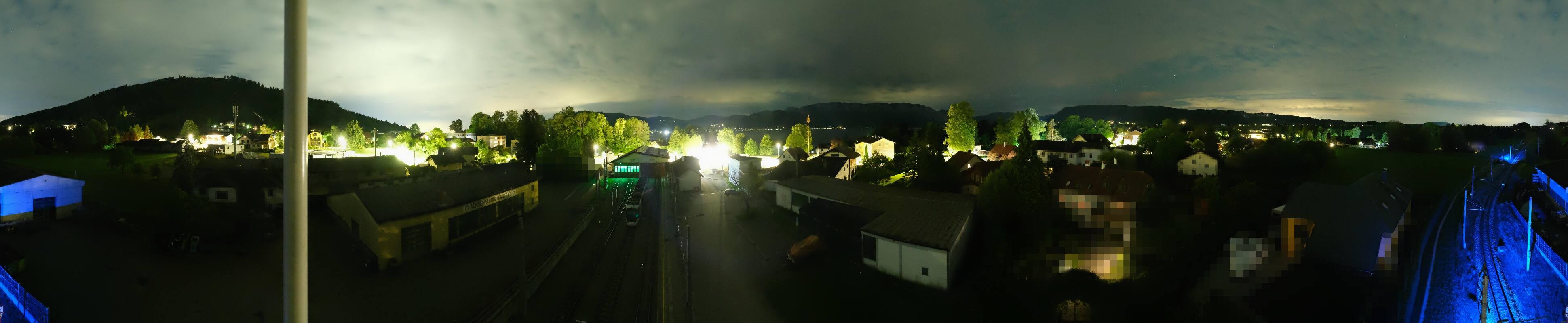 Archiv Foto Webcam Bahnhof am Attersee