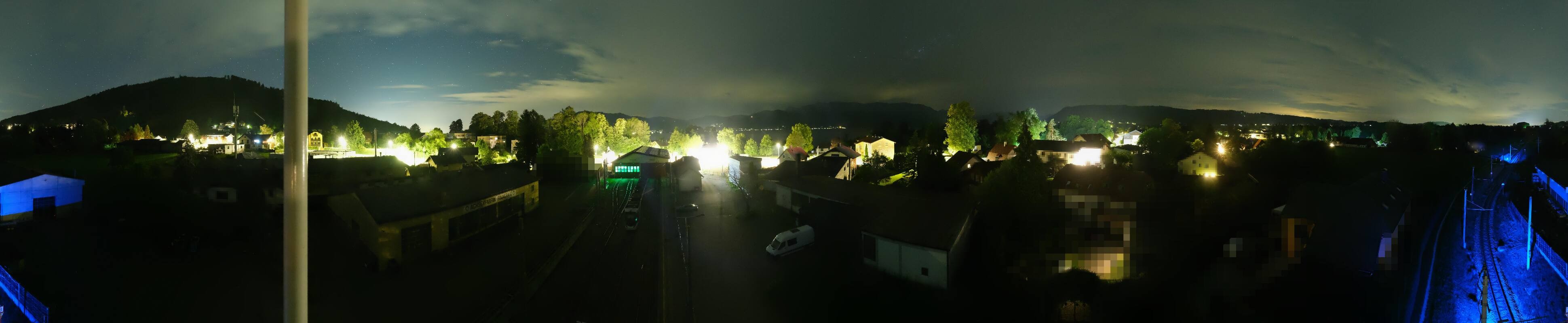 Archived image Webcam Train station at Attersee