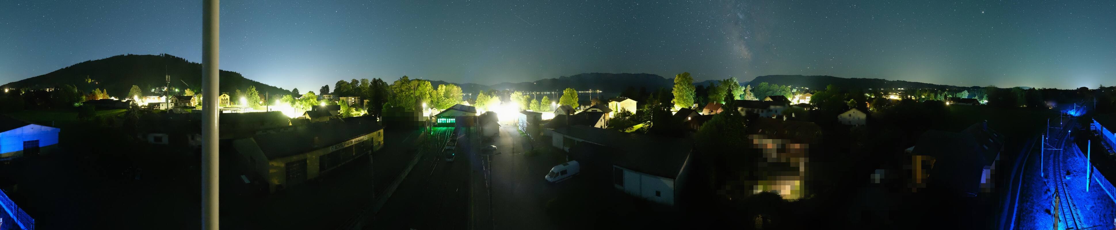 Archiv Foto Webcam Bahnhof am Attersee