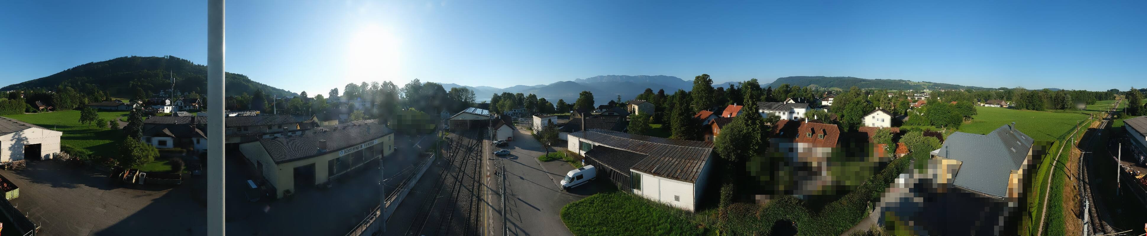 Archiv Foto Webcam Bahnhof am Attersee